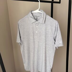 Kenneth Cole Men's Gray golf Polo Shirt size small